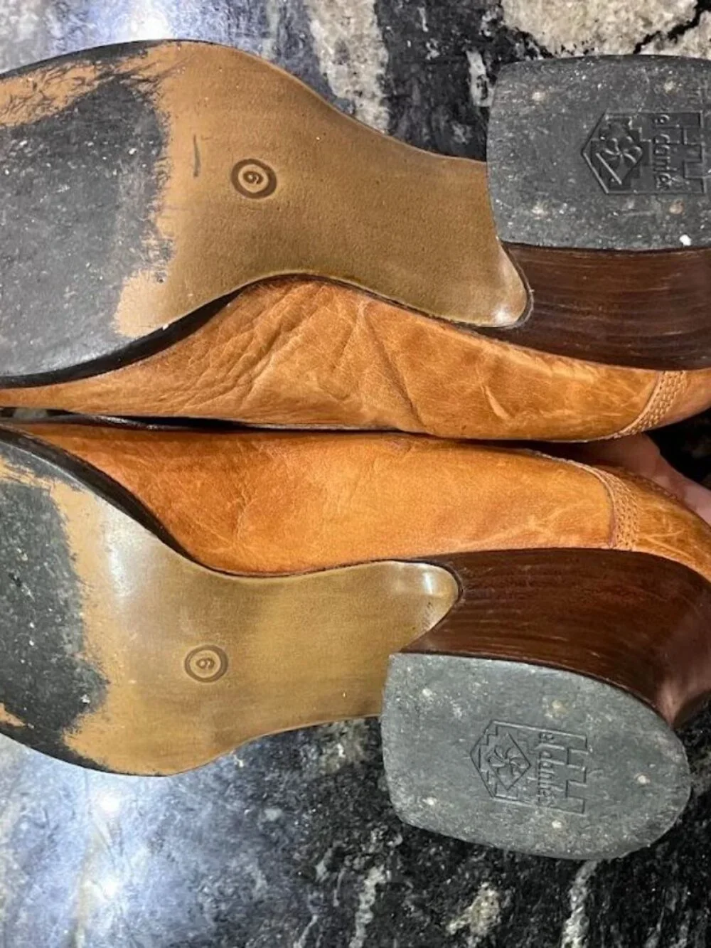 Vintage Nordstrom Stacked Heel Oxford